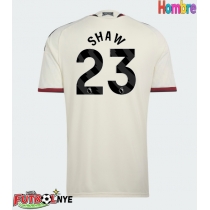 Camiseta Manchester United Luke Shaw #23 Tercera Equipación 2026-27 manga corta